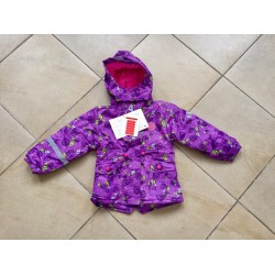 Демисезонная мембранная куртка Tornado цвет Cute Violet Birds "Милые фиолетовые птички"