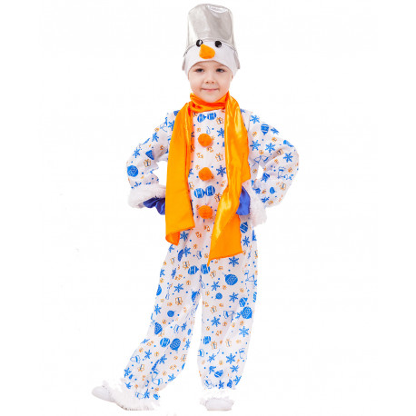 Карнавальный костюм Снеговик Снежок